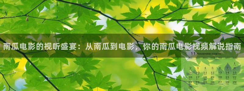 青苹果免费播放：南瓜电影的视听盛宴：从南瓜到电影，你的南瓜电影视频解说指南